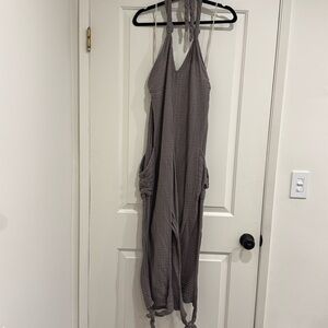 Free People Halter Jumpsuit